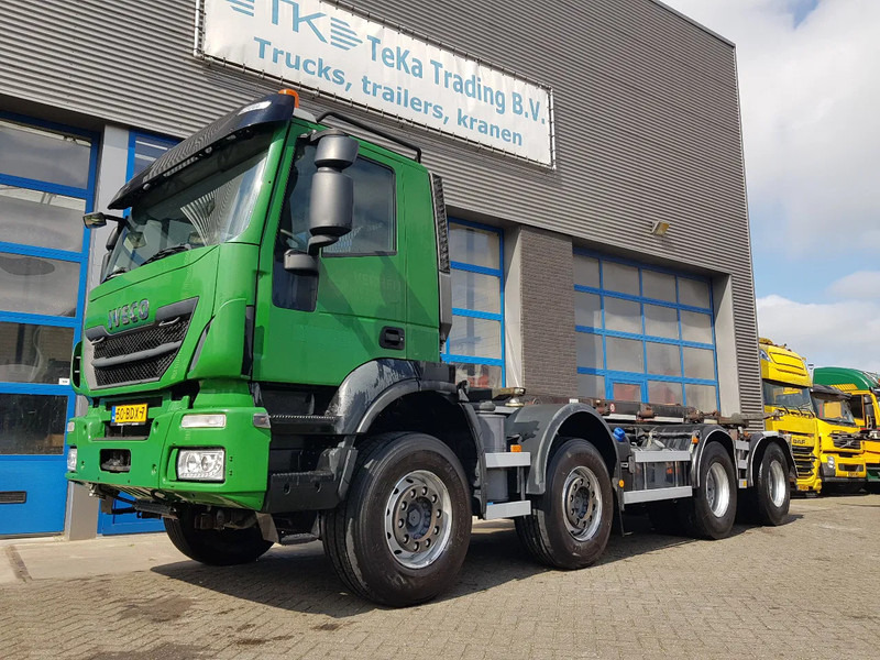 Iveco Stralis 450 8x4 Steel Nieuwe Apk/TÜV 430.000 km kettingsyst 30 ton - Konteineris-vežimus/ Sukeisti kūną sunkvežimis: foto 1 Iveco Stralis 450 8x4 Steel Nieuwe Apk/TÜV 430.000 km kettingsyst 30 ton - Konteineris-vežimus/ Sukeisti kūną sunkvežimis: foto 1