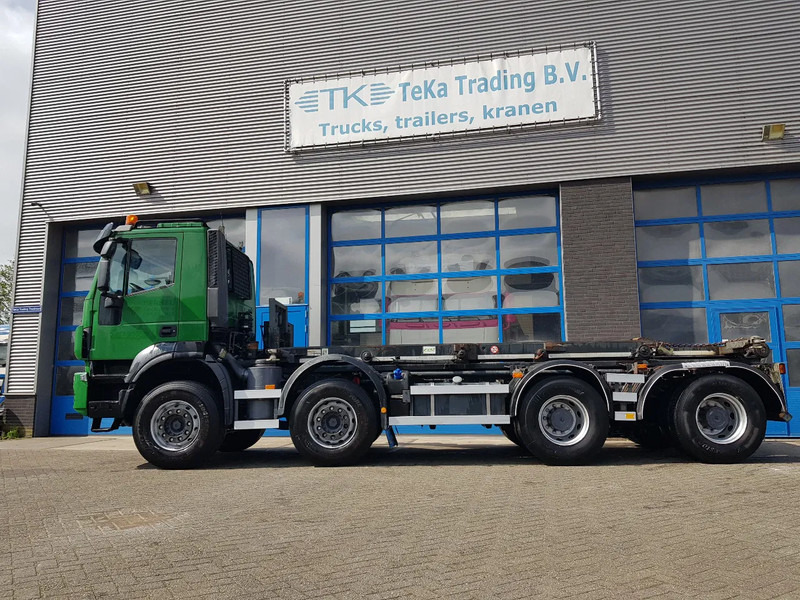 Iveco Stralis 450 8x4 Steel Nieuwe Apk/TÜV 430.000 km kettingsyst 30 ton - Konteineris-vežimus/ Sukeisti kūną sunkvežimis: foto 3 Iveco Stralis 450 8x4 Steel Nieuwe Apk/TÜV 430.000 km kettingsyst 30 ton - Konteineris-vežimus/ Sukeisti kūną sunkvežimis: foto 3