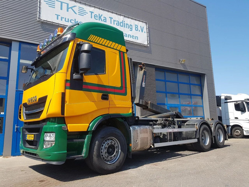 Iveco Stralis 460 AS260Y Haakarm 217.000 KM - Hook-lift sunkvežimis: foto 1 Iveco Stralis 460 AS260Y Haakarm 217.000 KM - Hook-lift sunkvežimis: foto 1