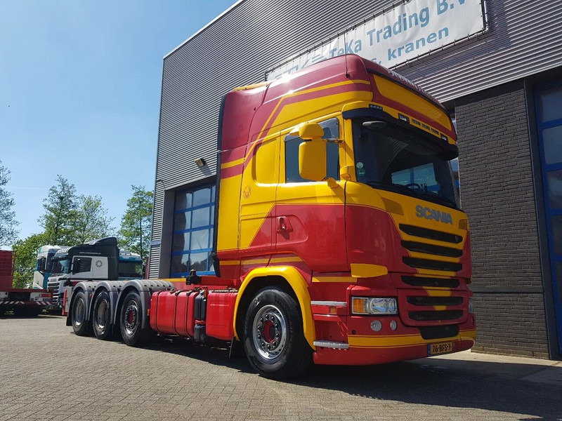 Scania R450 8x2 Topline ADR EX/II, EX/III, FL en AT SCR only - Konteineris-vežimus/ Sukeisti kūną sunkvežimis: foto 5 Scania R450 8x2 Topline ADR EX/II, EX/III, FL en AT SCR only - Konteineris-vežimus/ Sukeisti kūną sunkvežimis: foto 5