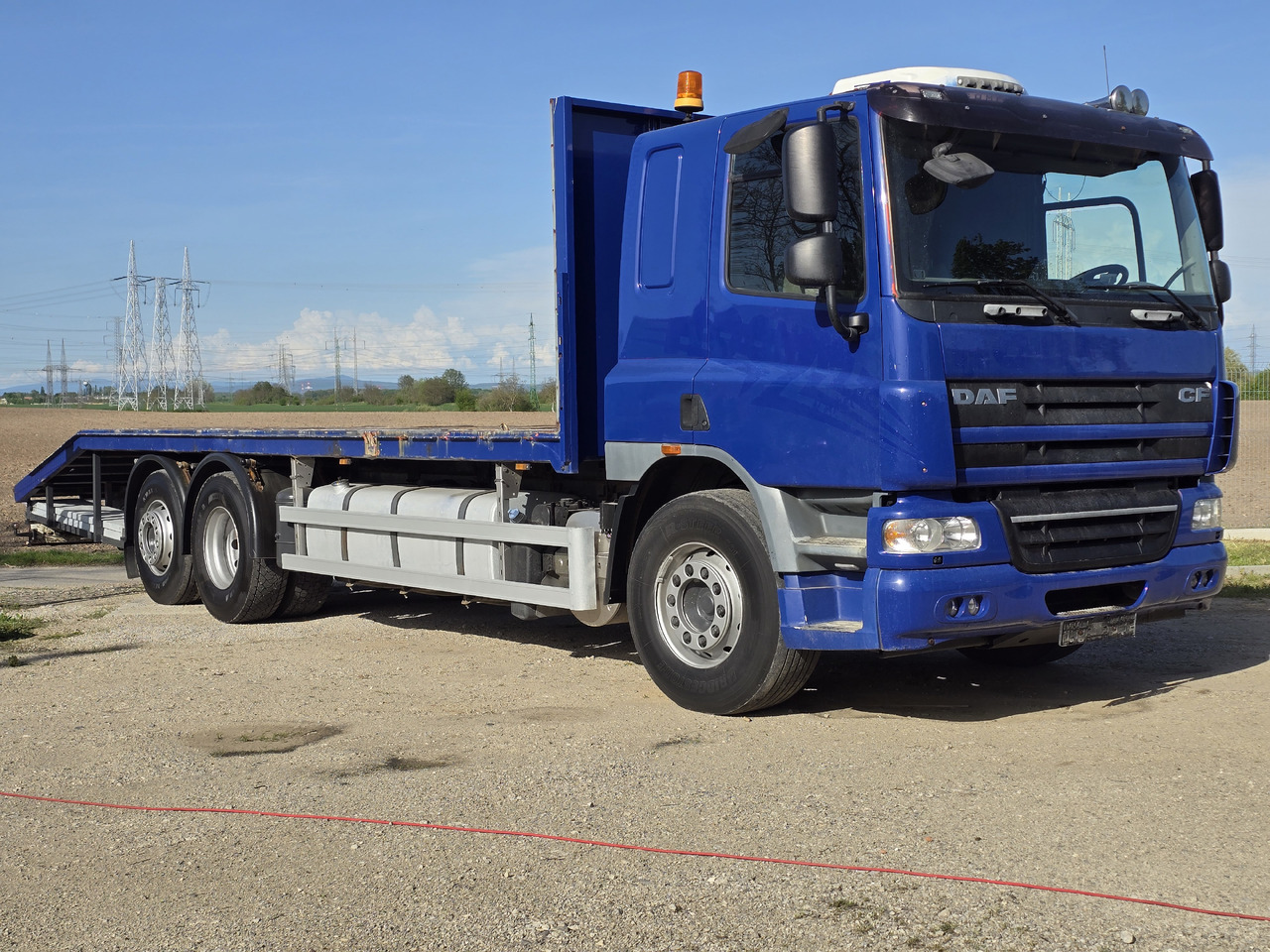 DAF CF 360 MACHINE TRANSPORTER - Autovežis sunkvežimis: foto 2 DAF CF 360 MACHINE TRANSPORTER - Autovežis sunkvežimis: foto 2