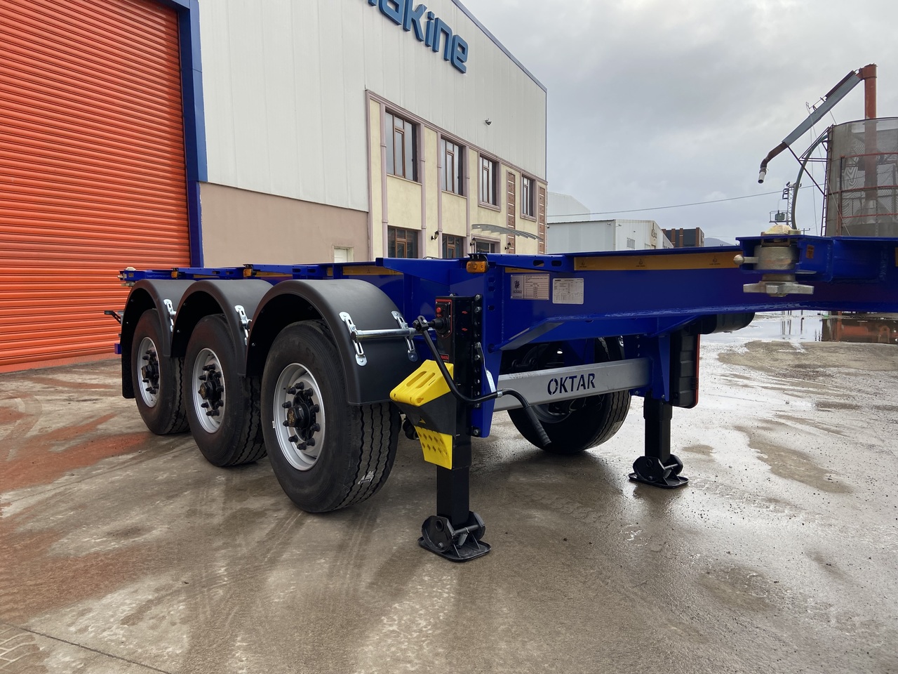 OKTAR ADR CONTAINER TRAILER 20 FEET 2023 - Konteineris-vežimus/ Sukeisti kūną puspriekabė: foto 2 OKTAR ADR CONTAINER TRAILER 20 FEET 2023 - Konteineris-vežimus/ Sukeisti kūną puspriekabė: foto 2