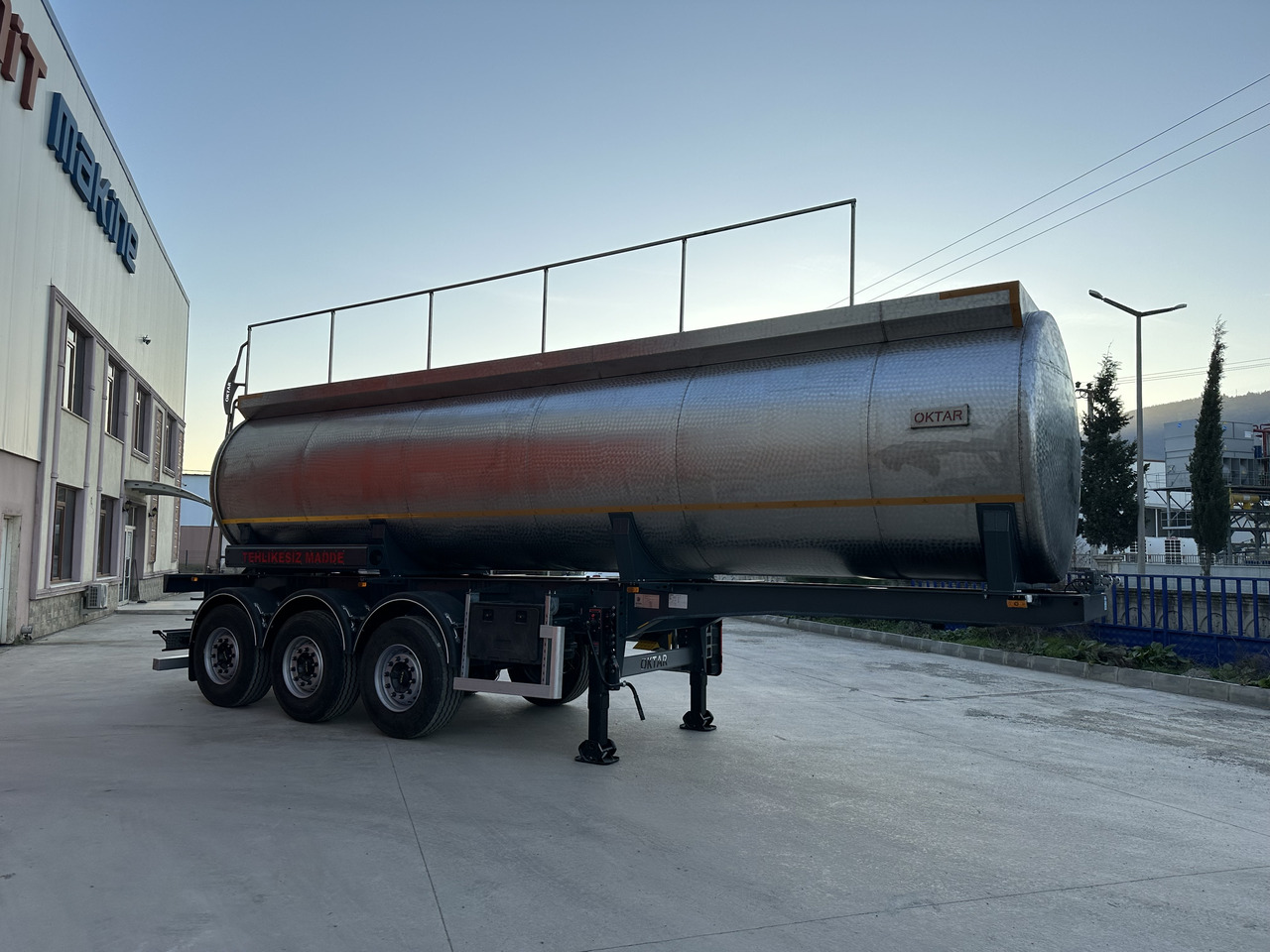 Nauja Puspriekabė cisterna OKTAR TRAILER -TANKER TRAILER 2025: foto 16