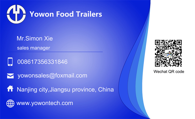 Yowon commercial food vending trailer Airstream type food truck - Prekybinė priekaba: foto 5 Yowon commercial food vending trailer Airstream type food truck - Prekybinė priekaba: foto 5