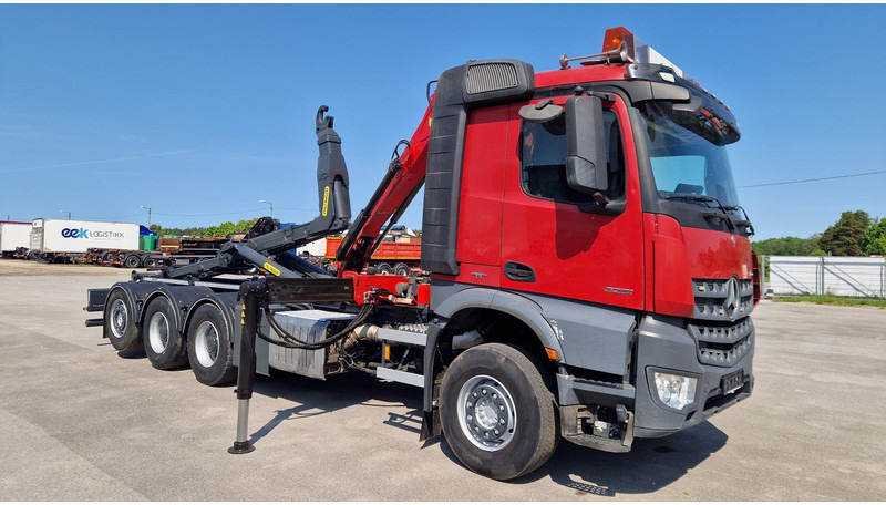Mercedes-Benz Arocs 3251 8X4*4 Epsilon S260Z96 - Hook-lift sunkvežimis, Sunkvežimis su kranu: foto 2 Mercedes-Benz Arocs 3251 8X4*4 Epsilon S260Z96 - Hook-lift sunkvežimis, Sunkvežimis su kranu: foto 2