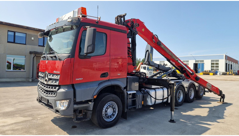 Mercedes-Benz Arocs 3251 8X4*4 Epsilon S260Z96 - Hook-lift sunkvežimis, Sunkvežimis su kranu: foto 1 Mercedes-Benz Arocs 3251 8X4*4 Epsilon S260Z96 - Hook-lift sunkvežimis, Sunkvežimis su kranu: foto 1