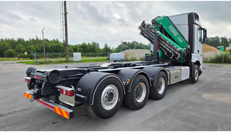 Mercedes-Benz Arocs 3253 8X4*4 Fassi F295 - Hook-lift sunkvežimis, Sunkvežimis su kranu: foto 5 Mercedes-Benz Arocs 3253 8X4*4 Fassi F295 - Hook-lift sunkvežimis, Sunkvežimis su kranu: foto 5
