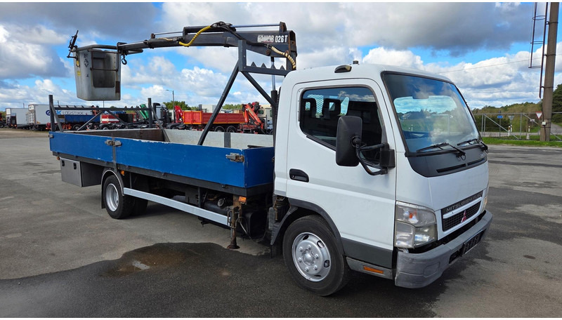 Mitsubishi CANTER FE85B HIAB 026 - Platforminis/ Bortinis sunkvežimis, Sunkvežimis su kranu: foto 2 Mitsubishi CANTER FE85B HIAB 026 - Platforminis/ Bortinis sunkvežimis, Sunkvežimis su kranu: foto 2
