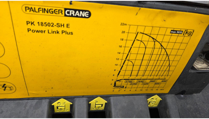 Palfinger PK18502 - Kranas-manipuliatorius - Sunkvežimis: foto 5 Palfinger PK18502 - Kranas-manipuliatorius - Sunkvežimis: foto 5