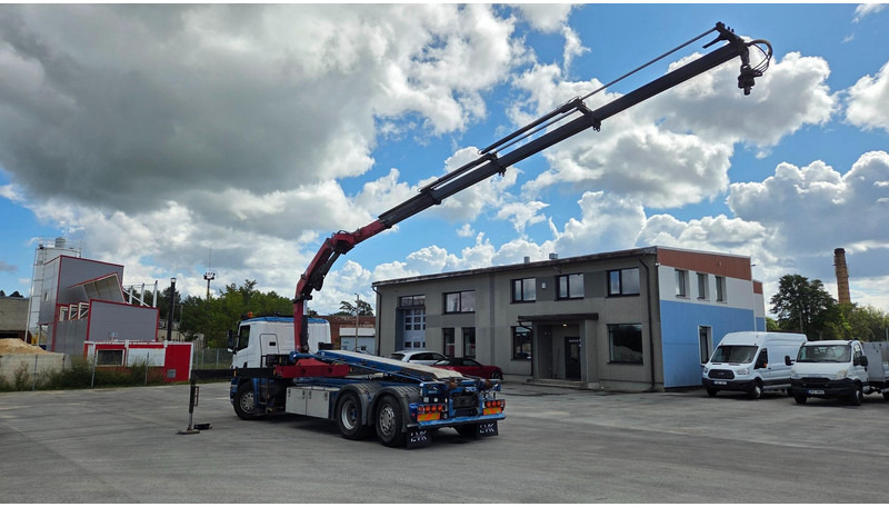 Scania P360 6X2*4 HMF 1720K4 EURO6 - Sunkvežimis - kabelių sistema, Sunkvežimis su kranu: foto 4 Scania P360 6X2*4 HMF 1720K4 EURO6 - Sunkvežimis - kabelių sistema, Sunkvežimis su kranu: foto 4