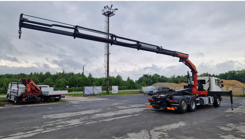 Scania P380 6X2*4 Palfinger PK20002 - Hook-lift sunkvežimis, Sunkvežimis su kranu: foto 3 Scania P380 6X2*4 Palfinger PK20002 - Hook-lift sunkvežimis, Sunkvežimis su kranu: foto 3