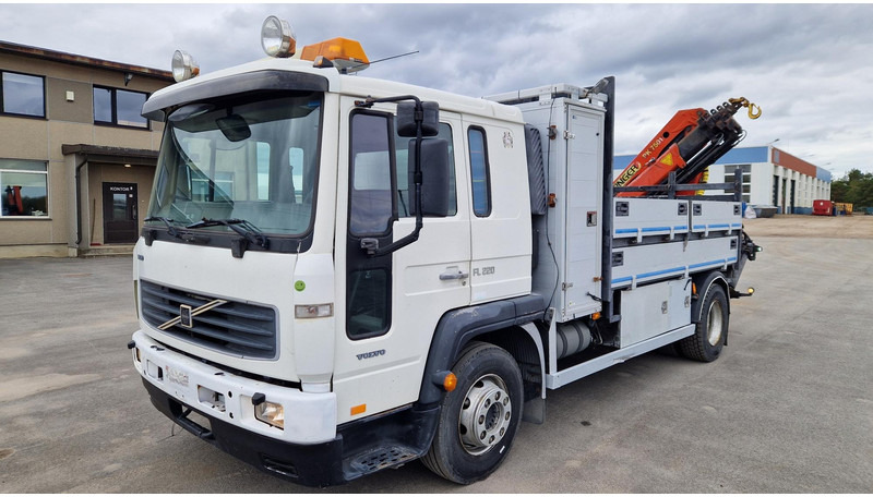 Volvo FL220 4X2 Palfinger PK7501 - Platforminis/ Bortinis sunkvežimis, Sunkvežimis su kranu: foto 4 Volvo FL220 4X2 Palfinger PK7501 - Platforminis/ Bortinis sunkvežimis, Sunkvežimis su kranu: foto 4