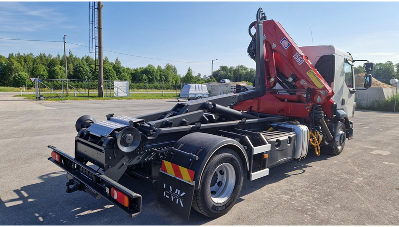 Volvo FL280 4X2 HMF 1560 - Hook-lift sunkvežimis, Sunkvežimis su kranu: foto 4 Volvo FL280 4X2 HMF 1560 - Hook-lift sunkvežimis, Sunkvežimis su kranu: foto 4