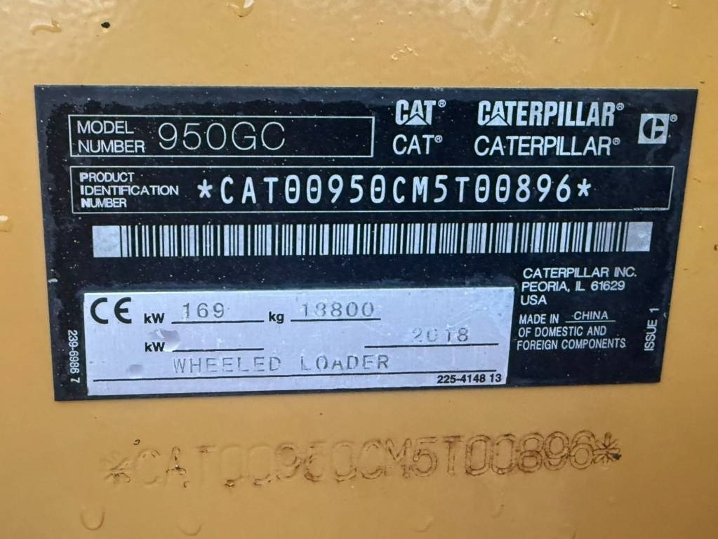 CAT 950 GC (Under Preparation) - Ratinis krautuvas: foto 2 CAT 950 GC (Under Preparation) - Ratinis krautuvas: foto 2