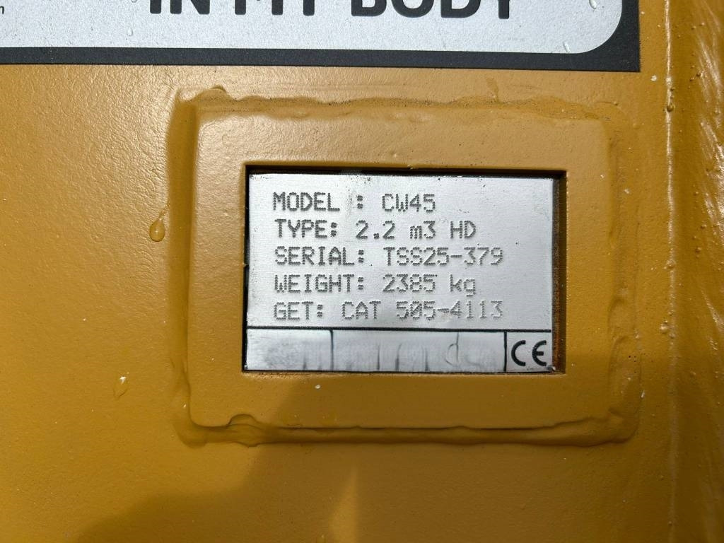 CW 45 Rock Bucket - Kaušas - Statybinė technika: foto 5 CW 45 Rock Bucket - Kaušas - Statybinė technika: foto 5