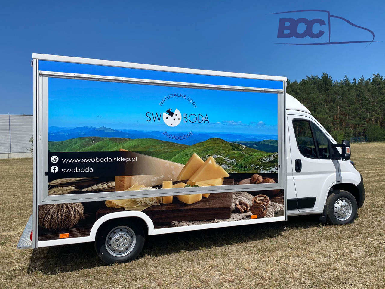 BCC POLSKA - FOOD TRUCK - SAMOCHÓD DO SPRZEDAŻY SERÓW, FOOD TRUCK Z NABIAŁEM, AUTO SKLEP - PEUGEOT BOXER - Autoparduotuvė: foto 2 BCC POLSKA - FOOD TRUCK - SAMOCHÓD DO SPRZEDAŻY SERÓW, FOOD TRUCK Z NABIAŁEM, AUTO SKLEP - PEUGEOT BOXER - Autoparduotuvė: foto 2