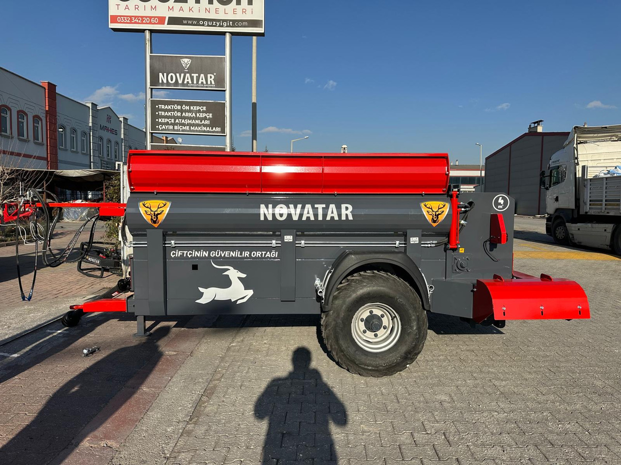 Novatar MANURE SPREADER FOR TREES AND GREENHOUSE - Mėšlo kratytuvas: foto 4 Novatar MANURE SPREADER FOR TREES AND GREENHOUSE - Mėšlo kratytuvas: foto 4