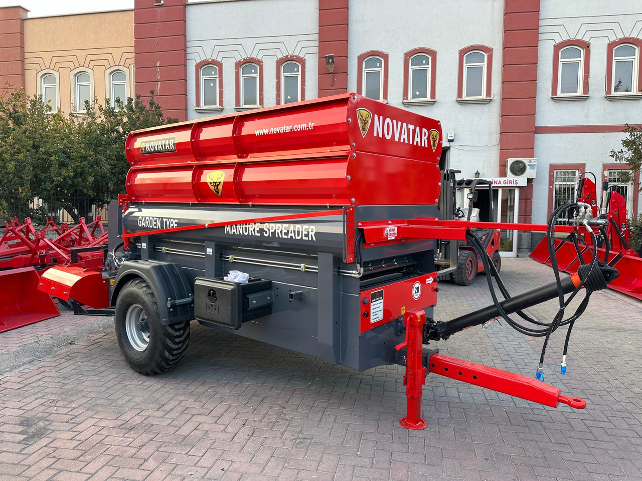 Novatar MANURE SPREADER FOR TREES AND GREENHOUSE - Mėšlo kratytuvas: foto 2 Novatar MANURE SPREADER FOR TREES AND GREENHOUSE - Mėšlo kratytuvas: foto 2