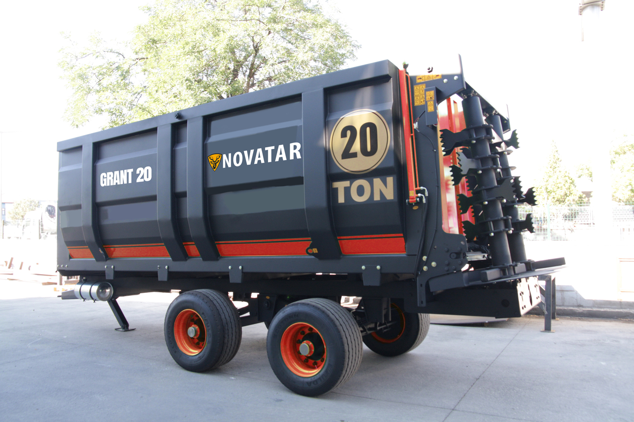 Novatar Manure Spreader Trailer 20 M3 - Mėšlo kratytuvas: foto 1 Novatar Manure Spreader Trailer 20 M3 - Mėšlo kratytuvas: foto 1
