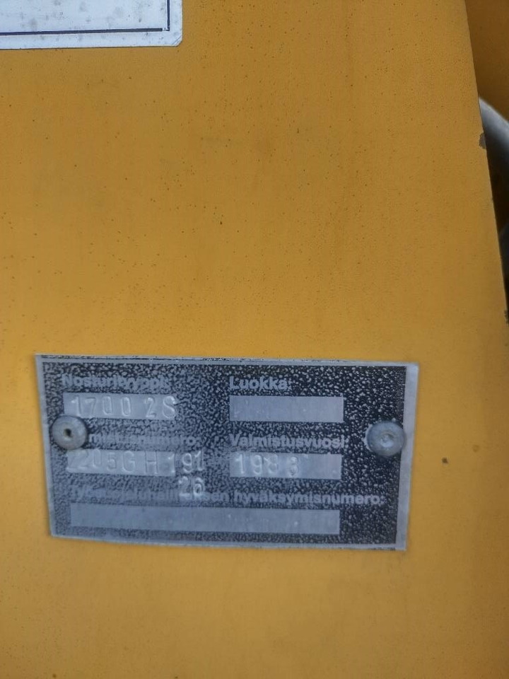 Kranas-manipuliatorius - Sunkvežimis Effer 17000 2S: foto 6