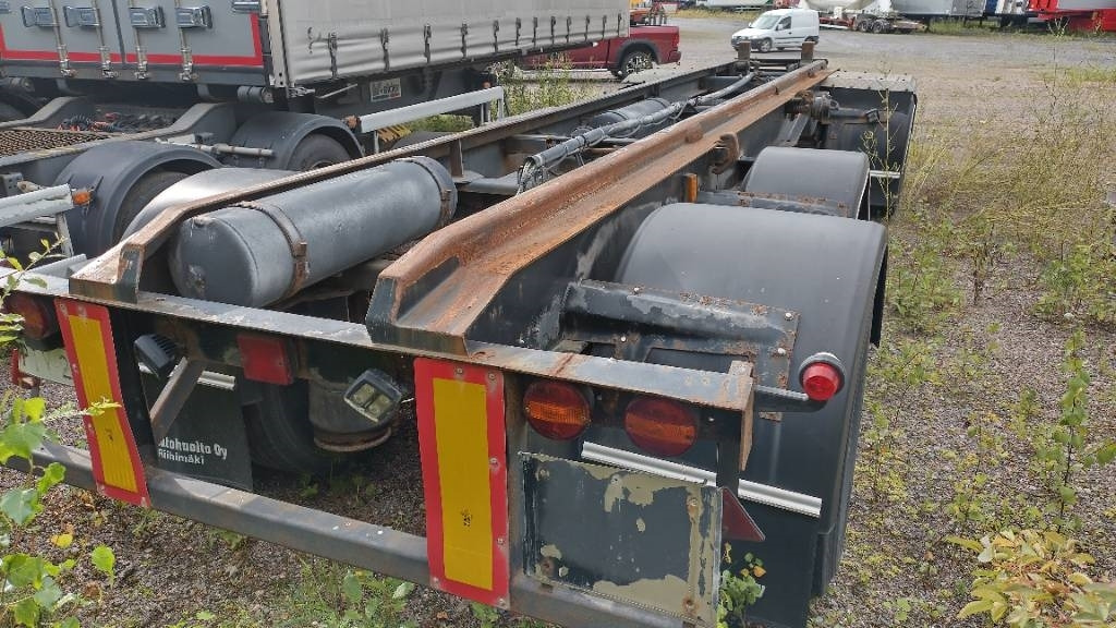 Joka 1 lavan vaihtolava kärry - Kablio/ Skip loader priekaba: foto 3 Joka 1 lavan vaihtolava kärry - Kablio/ Skip loader priekaba: foto 3