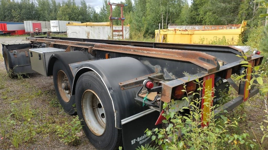 Joka 1 lavan vaihtolava kärry - Kablio/ Skip loader priekaba: foto 4 Joka 1 lavan vaihtolava kärry - Kablio/ Skip loader priekaba: foto 4