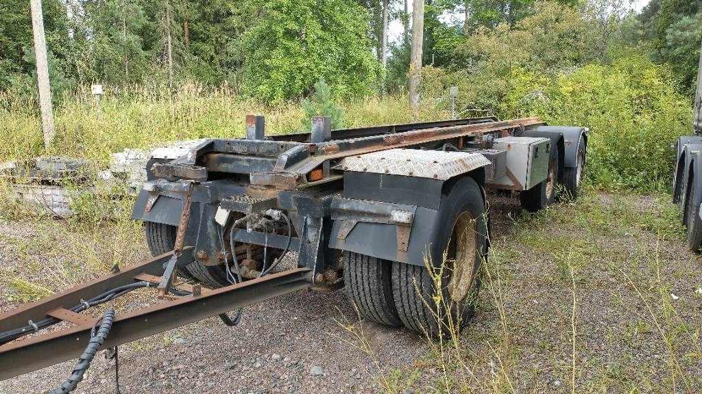 Joka 1 lavan vaihtolava kärry - Kablio/ Skip loader priekaba: foto 2 Joka 1 lavan vaihtolava kärry - Kablio/ Skip loader priekaba: foto 2