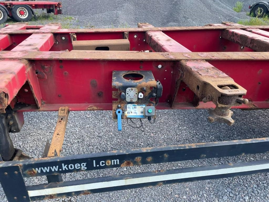 Kögel Hanhenkaula konttivaunu, HCT mitat - Konteineris-vežimus/ Sukeisti kūną puspriekabė: foto 2 Kögel Hanhenkaula konttivaunu, HCT mitat - Konteineris-vežimus/ Sukeisti kūną puspriekabė: foto 2