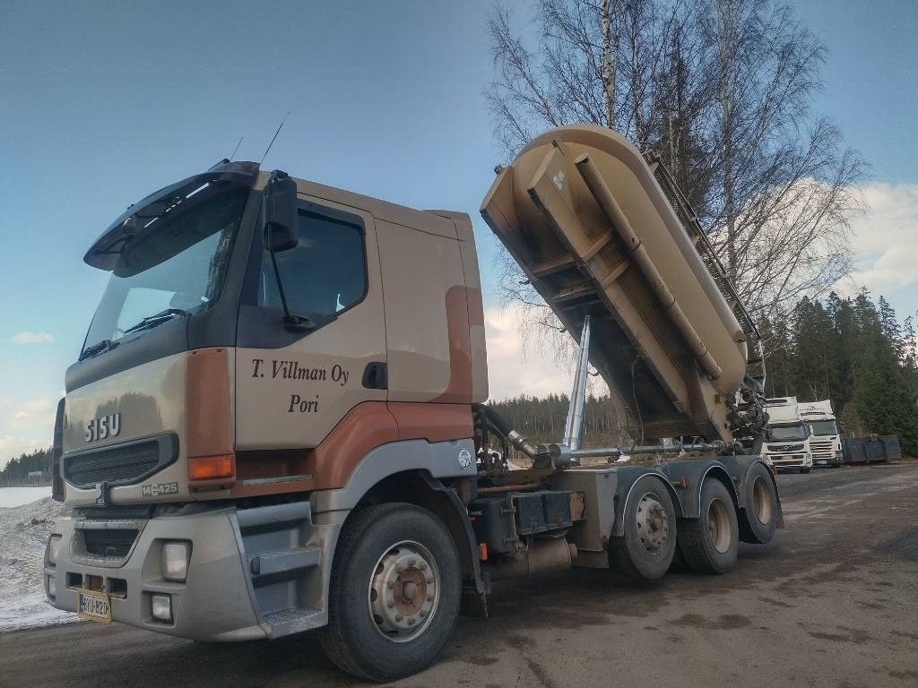 Sisu E14 8x2 kippipainepytty+kompura - Autocisterna: foto 1 Sisu E14 8x2 kippipainepytty+kompura - Autocisterna: foto 1