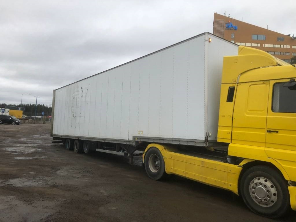 Van Hool pokattu megakärry,varastoksi - Furgonas puspriekabė: foto 1 Van Hool pokattu megakärry,varastoksi - Furgonas puspriekabė: foto 1