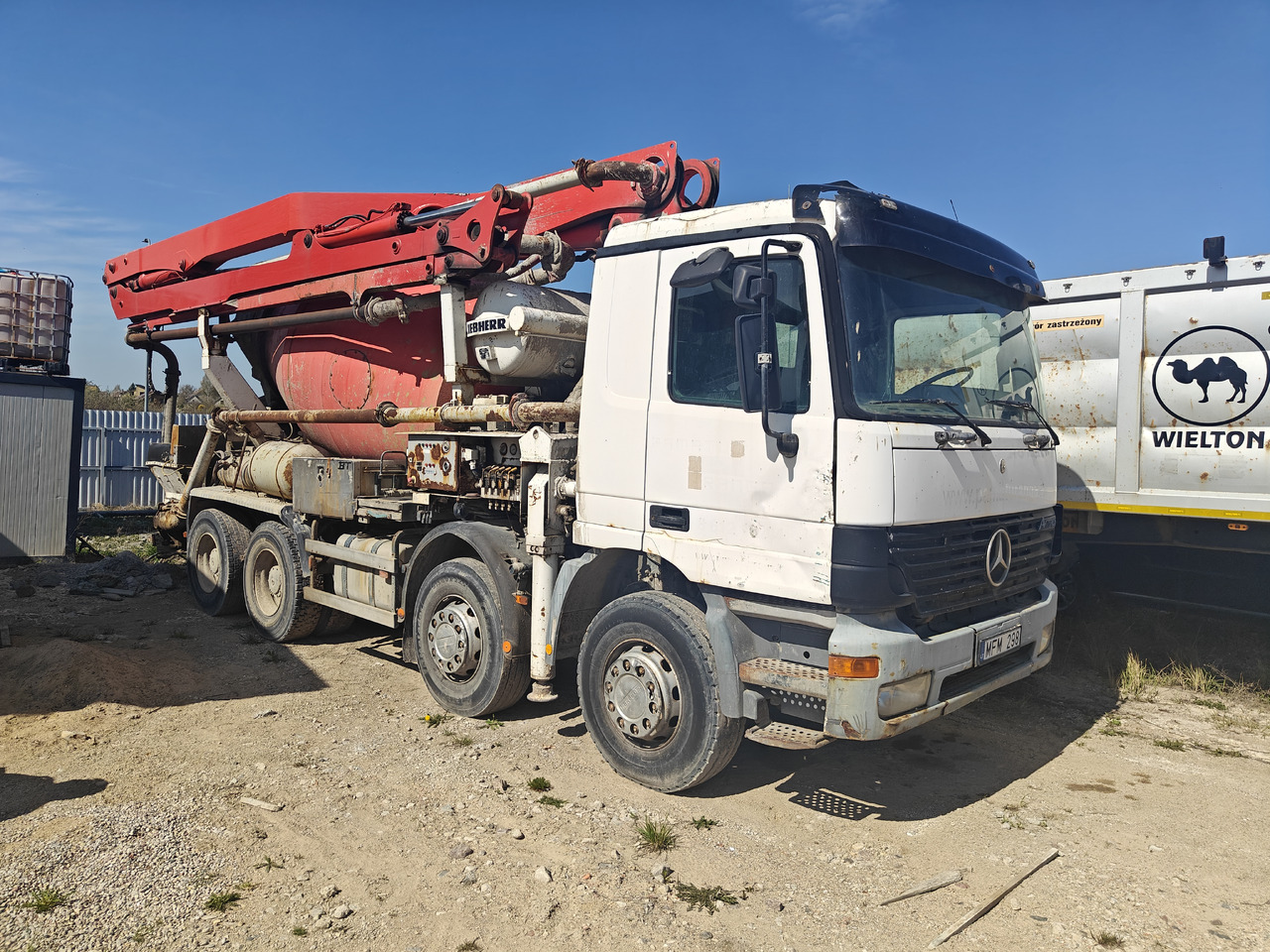 Mercedes Benz Actros - Betono maišyklė: foto 1 Mercedes Benz Actros - Betono maišyklė: foto 1