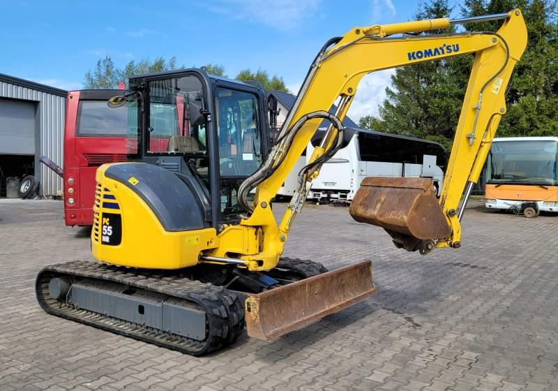 Komatsu PC55MR-3 / SPROWADZONA / 4 380 MTH - Vikšrinis ekskavatorius: foto 2 Komatsu PC55MR-3 / SPROWADZONA / 4 380 MTH - Vikšrinis ekskavatorius: foto 2