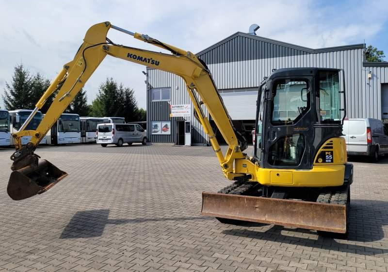 Komatsu PC55MR-3 / SPROWADZONA / 4 380 MTH - Vikšrinis ekskavatorius: foto 5 Komatsu PC55MR-3 / SPROWADZONA / 4 380 MTH - Vikšrinis ekskavatorius: foto 5