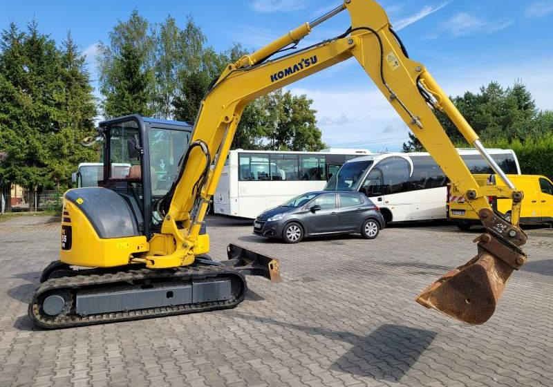 Komatsu PC55MR-3 / SPROWADZONA / 4 380 MTH - Vikšrinis ekskavatorius: foto 1 Komatsu PC55MR-3 / SPROWADZONA / 4 380 MTH - Vikšrinis ekskavatorius: foto 1