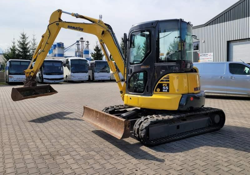 Komatsu PC55MR-3 / SPROWADZONA / 4 380 MTH - Vikšrinis ekskavatorius: foto 4 Komatsu PC55MR-3 / SPROWADZONA / 4 380 MTH - Vikšrinis ekskavatorius: foto 4