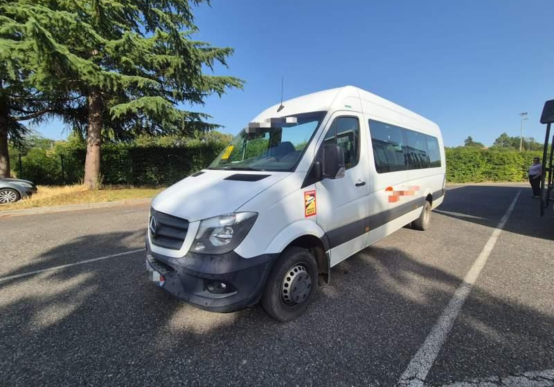 Mercedes-Benz SPRINTER 45 TRANSFER / 23 MIEJSCA/ KLIMA - Mikroautobusas, Keleivinis furgonas: foto 1 Mercedes-Benz SPRINTER 45 TRANSFER / 23 MIEJSCA/ KLIMA - Mikroautobusas, Keleivinis furgonas: foto 1