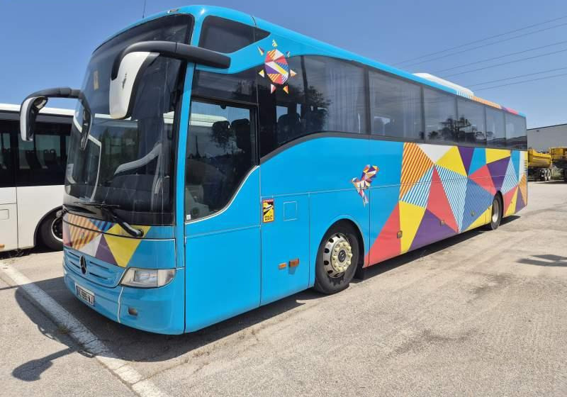 Turistinis autobusas Mercedes-Benz TOURISMO RHD / 13 METRÓW/ MANUAL / SPROWADZONE: foto 1