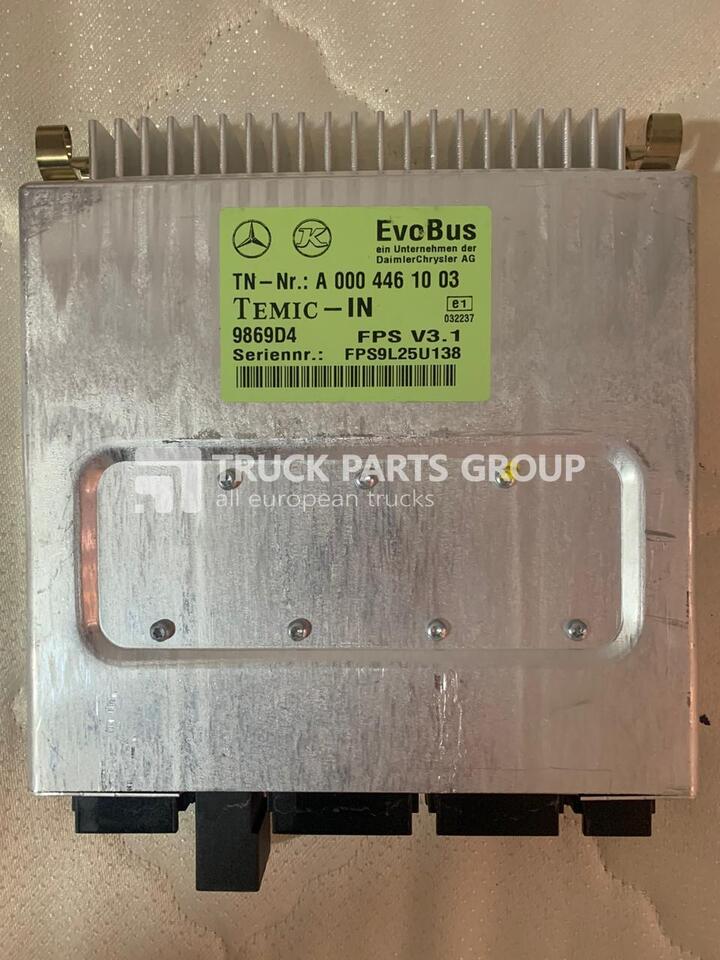 MERCEDES BENZ Citaro 1, Citaro 2, Conecto, Integro, Intouro, O350, Tourismo, Travego, EVOBUS, BUS FPS V3.1 version, control unit ECU, TEMIC - IN, 0004461003, 0004460303 V2.1, 0004460503 V3.0, 00044601 - Valdymo blokas - Autobusas: foto 1 MERCEDES BENZ Citaro 1, Citaro 2, Conecto, Integro, Intouro, O350, Tourismo, Travego, EVOBUS, BUS FPS V3.1 version, control unit ECU, TEMIC - IN, 0004461003, 0004460303 V2.1, 0004460503 V3.0, 00044601 - Valdymo blokas - Autobusas: foto 1