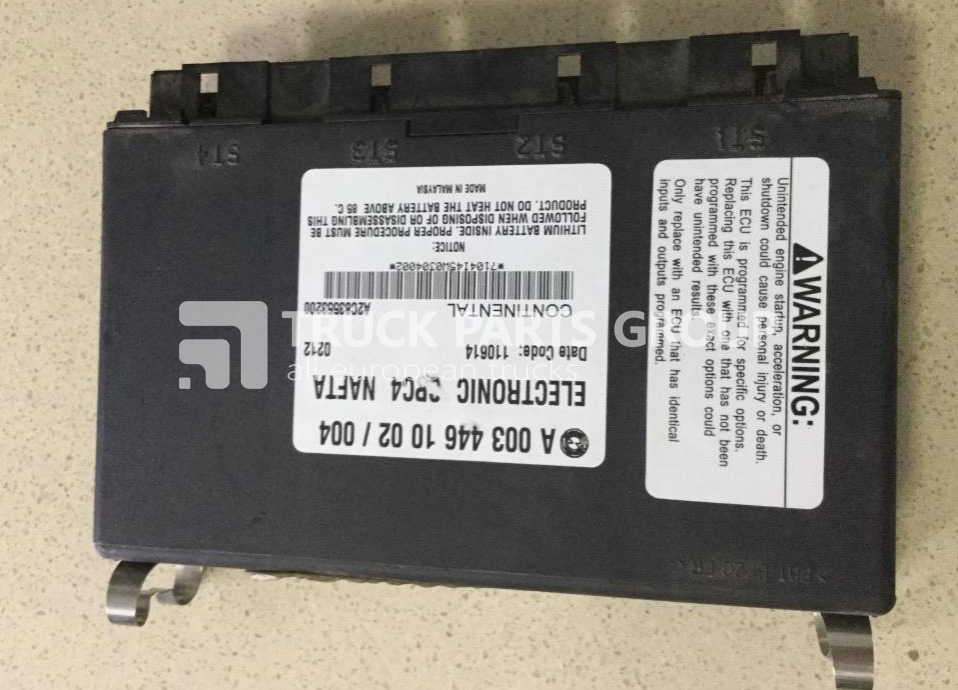 Mercedes euro6 CPC4 control unit, 0034469002, 0034469302, 0034469602, 0034469202, 0034469402,0034469502, 0054461902, 003449102, 0034461002, 0034461102 by CONTINENTAL, common powertrain controller con - Valdymo blokas - Sunkvežimis: foto 1 Mercedes euro6 CPC4 control unit, 0034469002, 0034469302, 0034469602, 0034469202, 0034469402,0034469502, 0054461902, 003449102, 0034461002, 0034461102 by CONTINENTAL, common powertrain controller con - Valdymo blokas - Sunkvežimis: foto 1