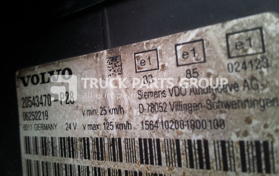 VOLVO FH12, FH13, FM12, FM13, EURO3, EURO4 EURO5 emission instrument p dashboard - Prietaisų skydas - Sunkvežimis: foto 5 VOLVO FH12, FH13, FM12, FM13, EURO3, EURO4 EURO5 emission instrument p dashboard - Prietaisų skydas - Sunkvežimis: foto 5