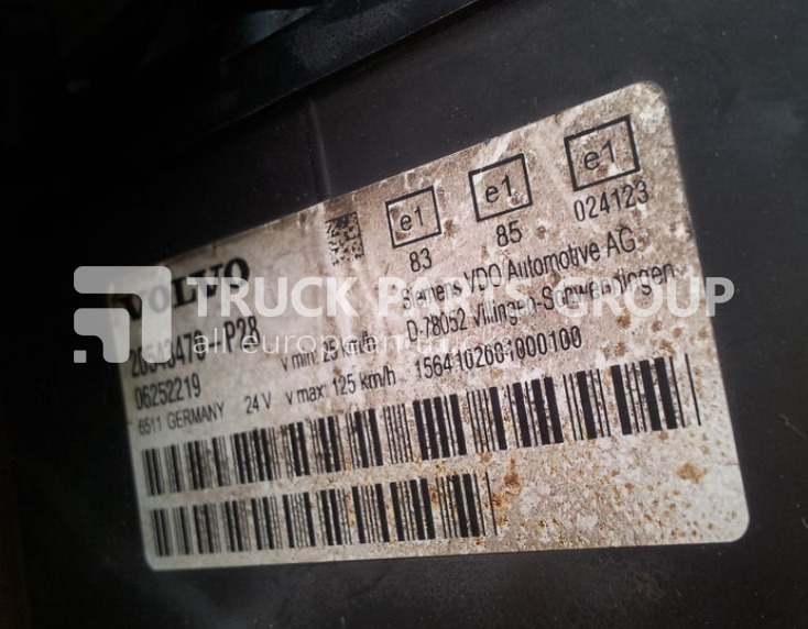 VOLVO FH12, FH13, FM12, FM13, EURO3, EURO4 EURO5 emission instrument p dashboard - Prietaisų skydas - Sunkvežimis: foto 4 VOLVO FH12, FH13, FM12, FM13, EURO3, EURO4 EURO5 emission instrument p dashboard - Prietaisų skydas - Sunkvežimis: foto 4