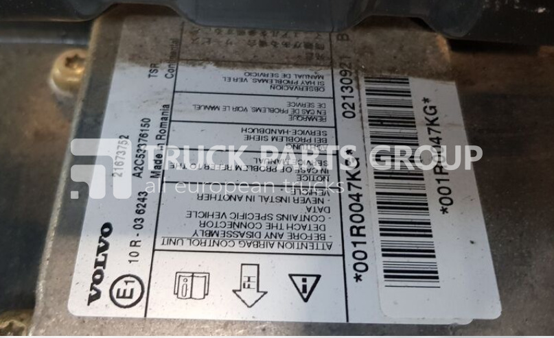 VOLVO FH4 EURO6 burglar alarm control unit, AECU, 22083041, 21607583, control unit - Valdymo blokas - Sunkvežimis: foto 2 VOLVO FH4 EURO6 burglar alarm control unit, AECU, 22083041, 21607583, control unit - Valdymo blokas - Sunkvežimis: foto 2
