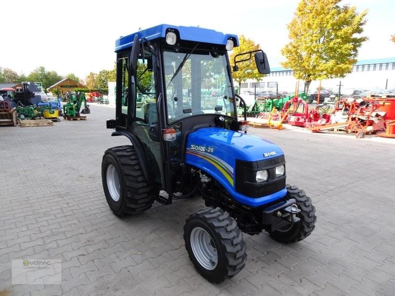 Solis Solis 26 26PS Kabine Traktor Schlepper Allrad Industrie NEU - Mini traktorius: foto 2 Solis Solis 26 26PS Kabine Traktor Schlepper Allrad Industrie NEU - Mini traktorius: foto 2