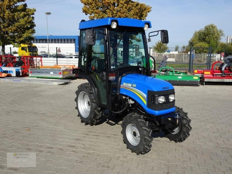 Solis Solis 26 26PS Kabine Traktor Trecker Schlepper Allrad NEU - Mini traktorius: foto 1 Solis Solis 26 26PS Kabine Traktor Trecker Schlepper Allrad NEU - Mini traktorius: foto 1