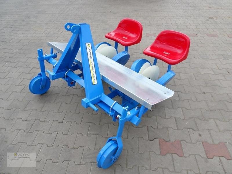 Vemac Pflanzmaschine Setzmaschine Gemüse Erdbeeren Kartoffelpflanzmaschine NEU 2reihig - Bulvių sodinamoji: foto 1 Vemac Pflanzmaschine Setzmaschine Gemüse Erdbeeren Kartoffelpflanzmaschine NEU 2reihig - Bulvių sodinamoji: foto 1
