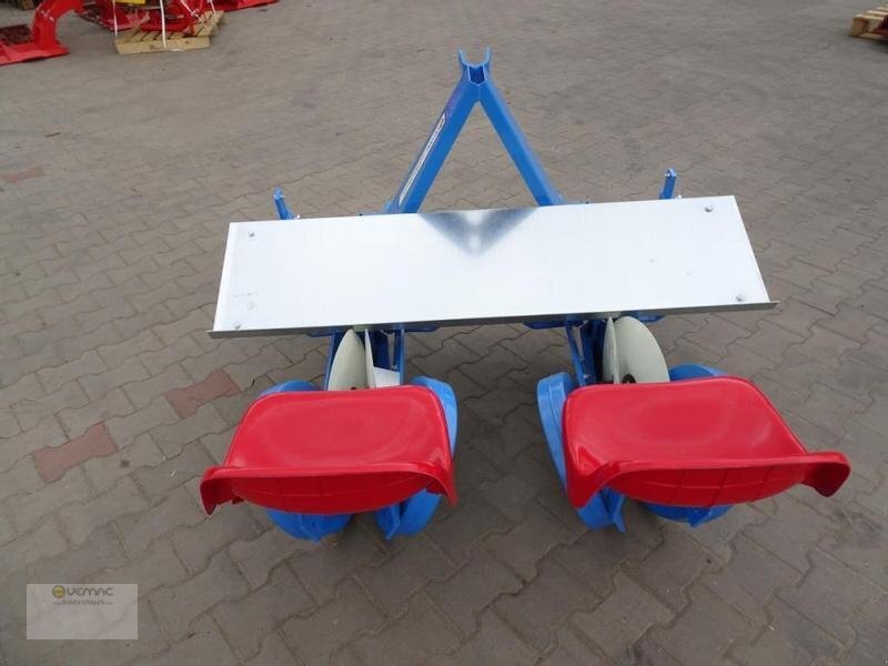 Vemac Pflanzmaschine Setzmaschine Gemüse Erdbeeren Kartoffelpflanzmaschine NEU 2reihig - Bulvių sodinamoji: foto 2 Vemac Pflanzmaschine Setzmaschine Gemüse Erdbeeren Kartoffelpflanzmaschine NEU 2reihig - Bulvių sodinamoji: foto 2