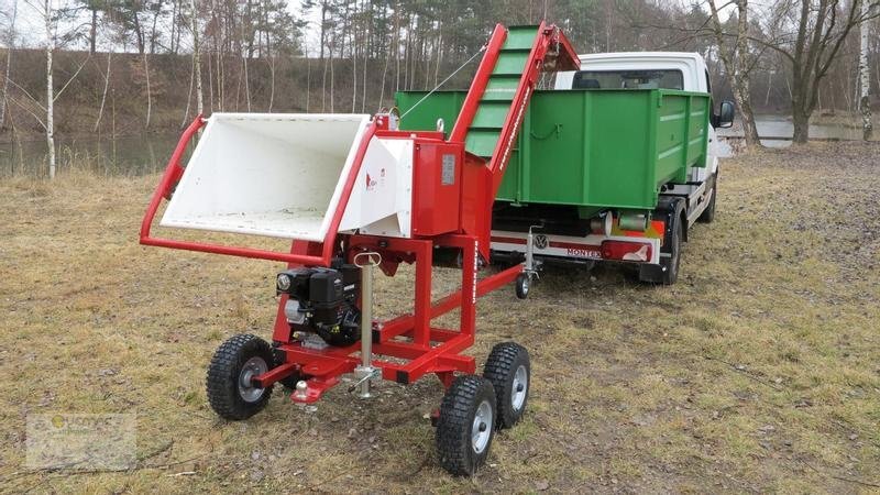 Vemac SMV70 Häcksler Holzhäcksler Holzschredder Benzin Motor Anhän - Medienos smulkintuvas: foto 2 Vemac SMV70 Häcksler Holzhäcksler Holzschredder Benzin Motor Anhän - Medienos smulkintuvas: foto 2