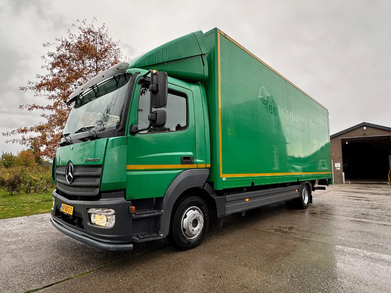 Mercedes-Benz Atego 1018 / NL TRUCK / EURO 6 / ONLY 100.000KM! / BOX+LIFT+SIDE DOOR / CLIMA / AUTOMATIC - Furgonas sunkvežimis: foto 1 Mercedes-Benz Atego 1018 / NL TRUCK / EURO 6 / ONLY 100.000KM! / BOX+LIFT+SIDE DOOR / CLIMA / AUTOMATIC - Furgonas sunkvežimis: foto 1