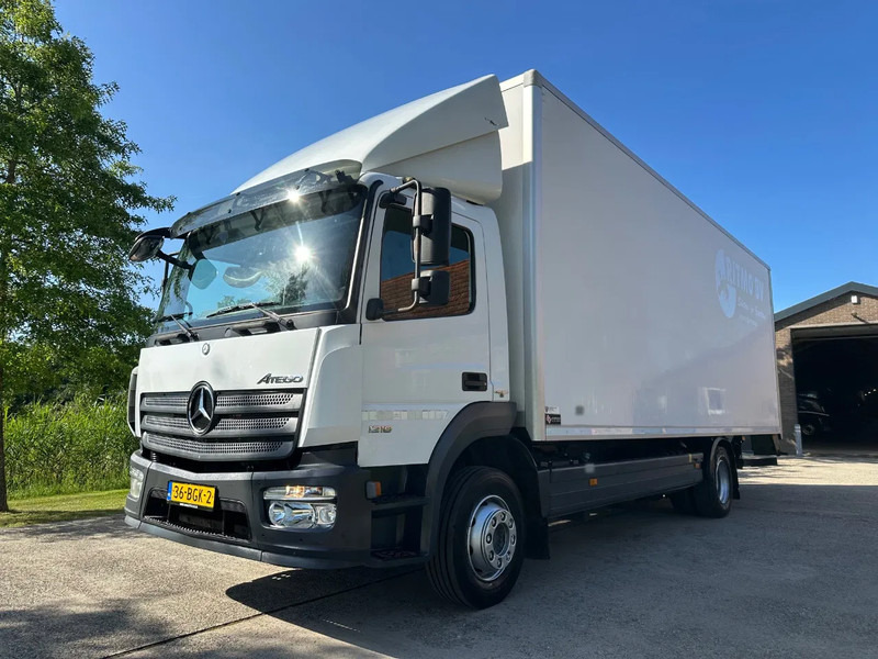Mercedes-Benz Atego 1218 / NL TRUCK / EURO 6 / BOX + LIFT / 12T - Furgonas sunkvežimis: foto 1 Mercedes-Benz Atego 1218 / NL TRUCK / EURO 6 / BOX + LIFT / 12T - Furgonas sunkvežimis: foto 1