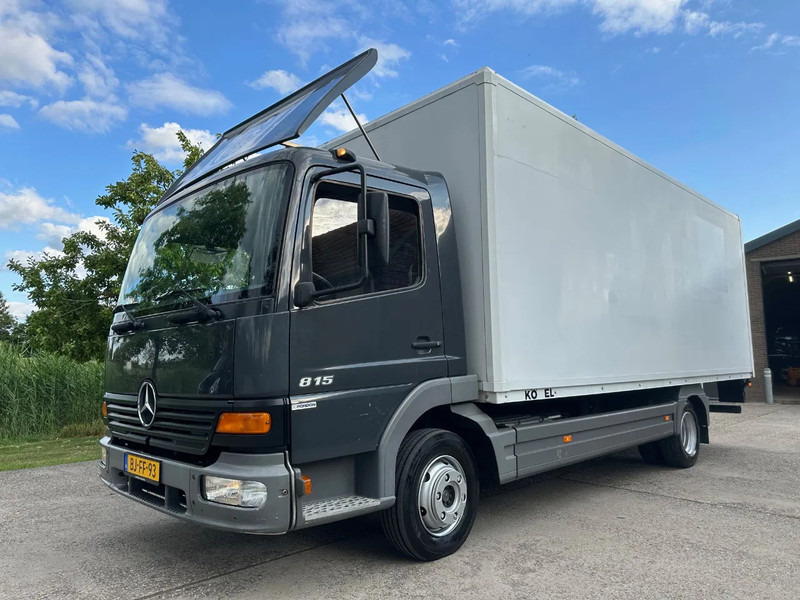 Mercedes-Benz Atego 815 / NL TRUCK / EURO 2 / BOX + LIFT / LOW KM / GOOD CONDITION / 7,5t - Furgonas sunkvežimis: foto 1 Mercedes-Benz Atego 815 / NL TRUCK / EURO 2 / BOX + LIFT / LOW KM / GOOD CONDITION / 7,5t - Furgonas sunkvežimis: foto 1